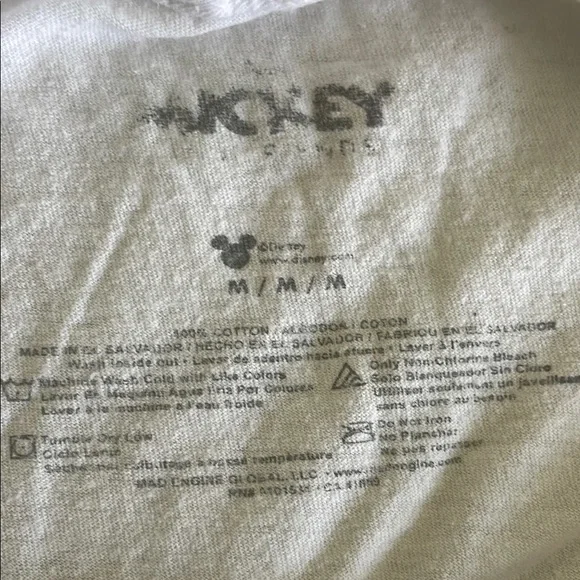 Disney Short Sleeve Tee with Mickey & Donald size Medium , white - Picture 2 of 5